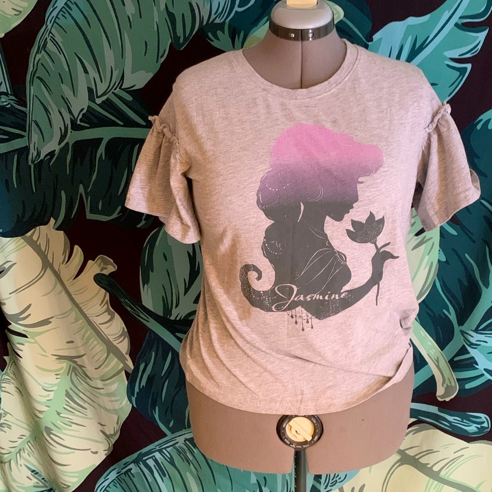 Disney Jasmine ruffle sleeve tee